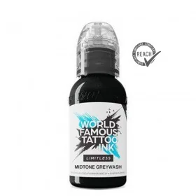 Encre World Famous Limitless Midtone Grey Wash - 30ml