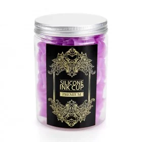 Cups Encre Silicone Premium - Violet - 100 pcs