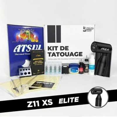 Kit tatouage Z11 XS Elite - Machine sans fil à batterie