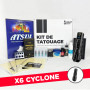Kit tatouage X6 Cyclone - Machine sans fil à batterie