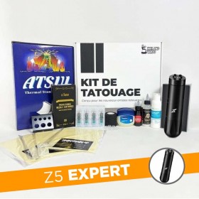 Kit tatouage Z5 Expert - Machine sans fil à batterie