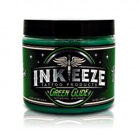 Crème pour tatouage multi-usage - Inkeeze Green Glide - 480ml