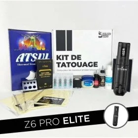 Kit tatouage Z6 Pro Elite - Machine sans fil à batterie