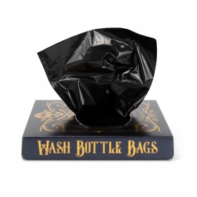 Protection Bouteille Noir SkullDNA - 100 pièces - 120x200mm