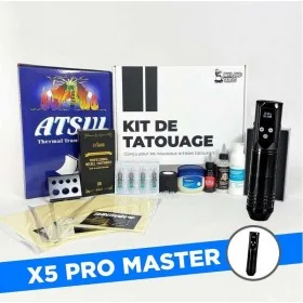 Kit tatouage X5 Pro Master - Machine sans fil à batterie