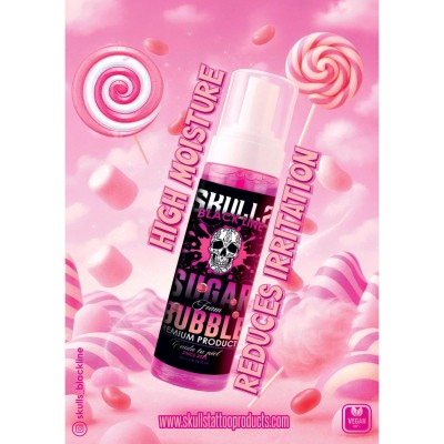 Savon Mousse Sugar Bubble Soap Skulls 2 - 250ML