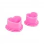 Capsules d'Encre Cup Cœur Rose (Pack de 100)