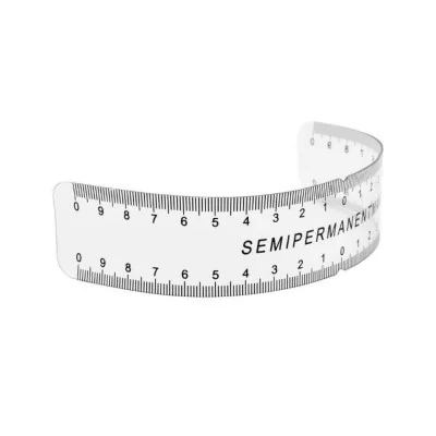 Règle en plastique souple sourcil