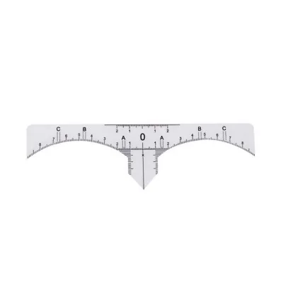 Règles sourcils adhésive jetable - 50 pièces