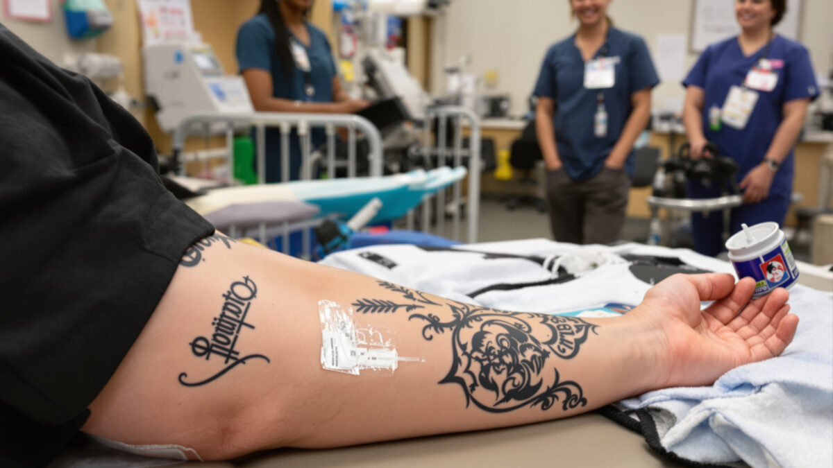 Tatouage don du sang : les nouvelles règles 2025