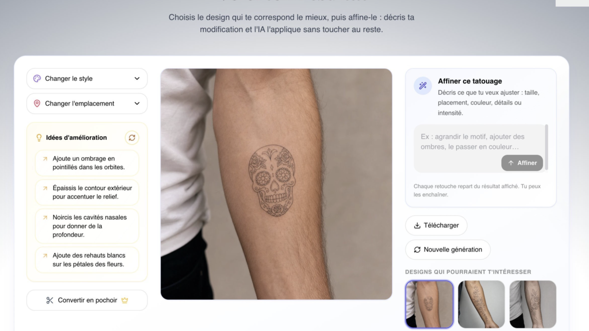 Tatouage IA : le guide complet pour créer son tatouage avec l’intelligence artificielle
